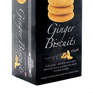 Simpkins Ginger Biscuits No Added Sugar 150 g (Pack of 6)