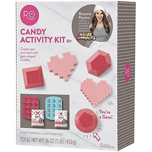 ROSANNA PANSINO by Wilton Candy Making Activity Kit - Silicone Candy Molds Set