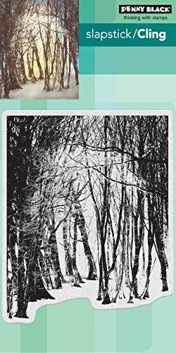 Penny Black Winter's Forest Cling Unmounted Rubber Stamp (40-581)