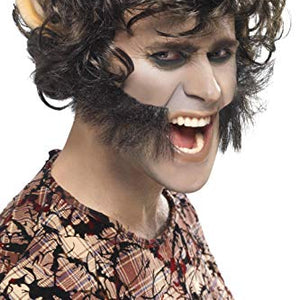 Smiffys Werewolf Wig with Ears - Brown