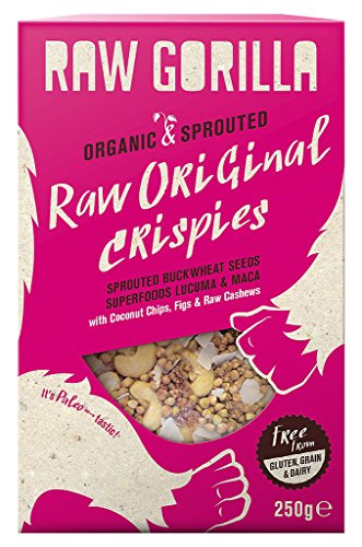Raw Gorilla Raw Gorilla Organic and Sprouted Raw Original Crispies 250 g