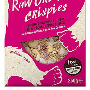 Raw Gorilla Raw Gorilla Organic and Sprouted Raw Original Crispies 250 g