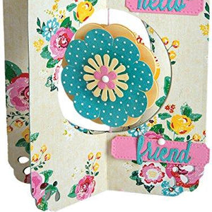 Sizzix Lwhitlock Thinlits Die Flower Card LW