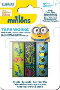 Sandylion Minions 3 Pack Decorative Washi Tape