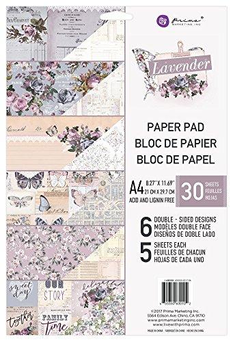 Prima Marketing Lavender-A4 Paper Pad