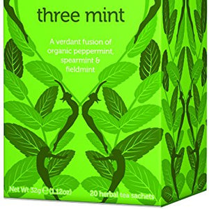 Pukka Herbs Three Mint Tea 20 sachet X 5 (Pack of 5)