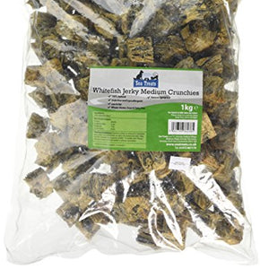 Whitefish Jerky Medium Crunchies (1Kg) | Sea Treats