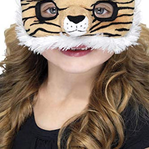 Smiffys Child Plush Eyemask, Tiger