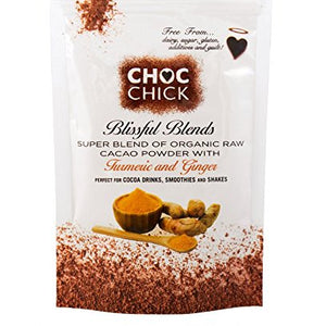 Choc Chick Blissful Blends Turmeric & Ginger Cacao Superblend 100g