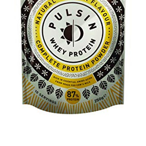 Pulsin Natural Vanilla Flavoured Protein Powder, 250 g