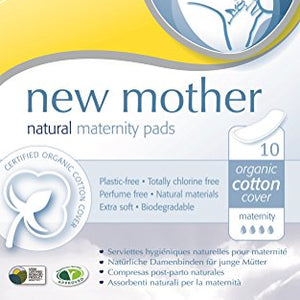 Natracare New Mother Natural Maternity Pads - 10 Pads