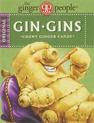 GINGER PEOPLE (THE ) Ginger Chews - Gin Gins 42g (PACK OF 1)