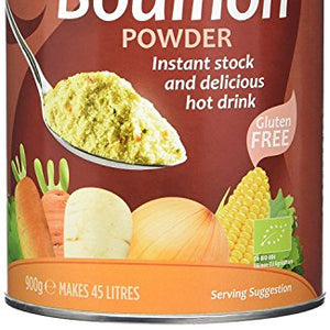 Marigold Organic Vegetable Bouillon Powder 900g (Pack of 2)