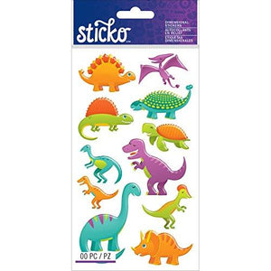 Sticko Dinosaurs Plus Stickers