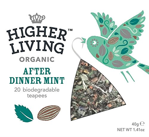 Higher Living After Dinner Mint Tea Bags