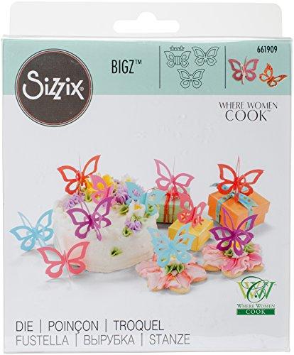 Sizzix Bigz Die 661909 Butterflies 3Dk