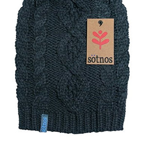 Grey Cable Knit X-Large | James & Steel