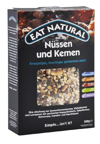 Eat Natural Toasted Muesli ..with nuts & seeds 500g