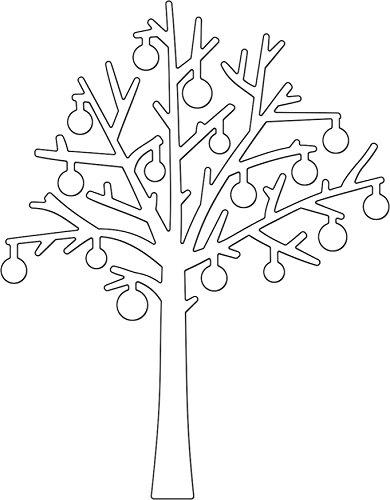 Penny Black Series Creative Dies 51-364 Ornament Tree