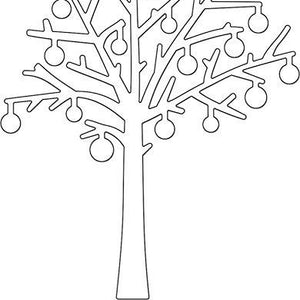 Penny Black Series Creative Dies 51-364 Ornament Tree