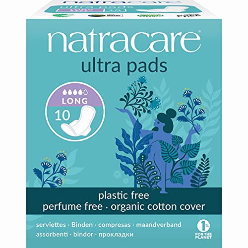 Natracare Organic Cotton Ultra Pads 14 Long Flow