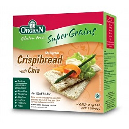 Orgran Multigrain Chia Crispbread with Chia 125g