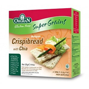 Orgran Multigrain Chia Crispbread with Chia 125g