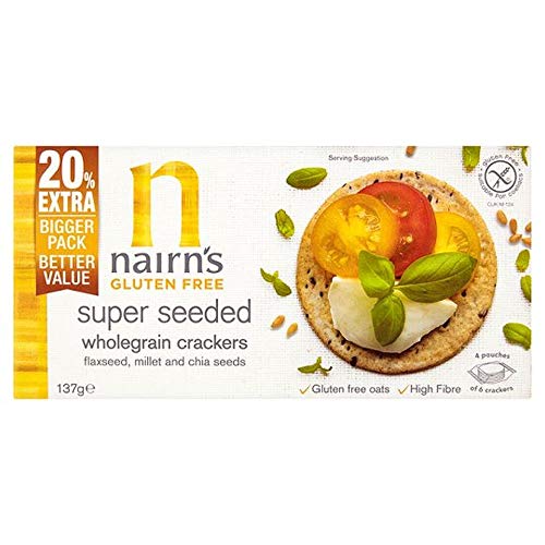 Nairns Gluten Free Seeded Crackers, 137 g