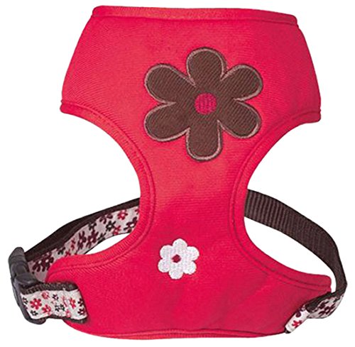 Harness T-Shirt Flower Red Xs