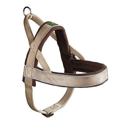 Norwegian Harness Racing Gr. M Nylon Tan/Fleece Brown