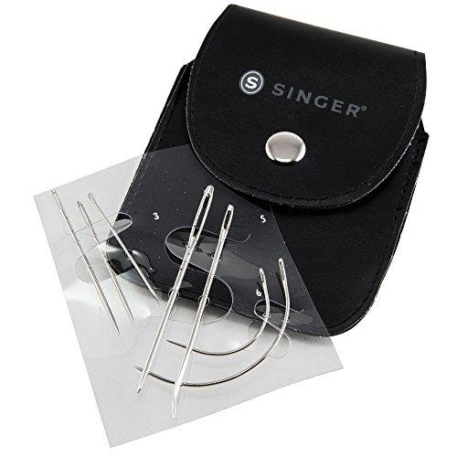 Singer Heavy Duty Hand Needles with Storage Pouch