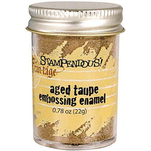 Stampendous Frantage Embossing Enamels, Aged Taupe Color