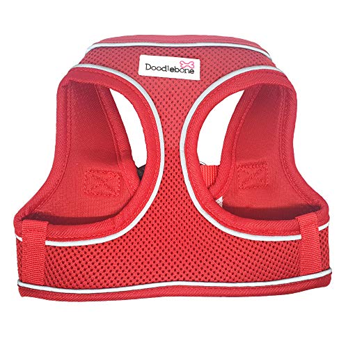 Snappy Mesh Harness Red Xx-Large| Doodlebone