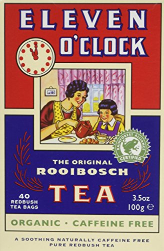ELEVEN O'CLOCK TEA Organic Eleven O'Clock Rooibosch Tea Bags 40bags (PACK OF 5)