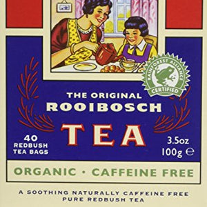 ELEVEN O'CLOCK TEA Organic Eleven O'Clock Rooibosch Tea Bags 40bags (PACK OF 5)