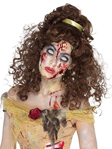 Smiffys 47016 Brown Zombie Golden Princess Wig