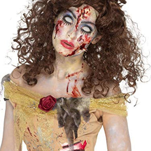 Smiffys 47016 Brown Zombie Golden Princess Wig