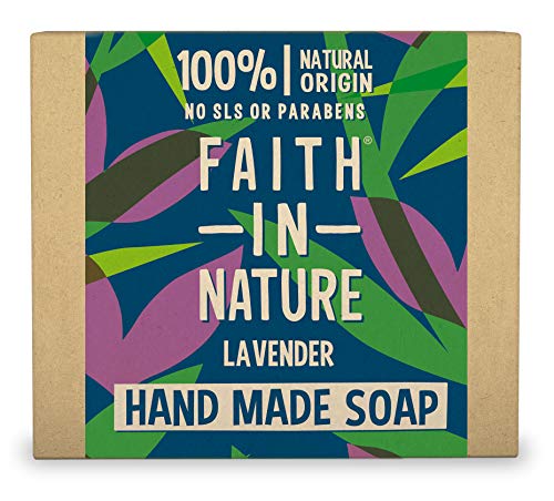 Faith In Nature Organic Lavender Soap 100g Pack of 3