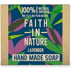 Faith In Nature Organic Lavender Soap 100g Pack of 3