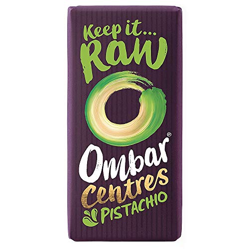 Ombar Pistachio Centre in Dark Chocolate 35g (Pack of 10)