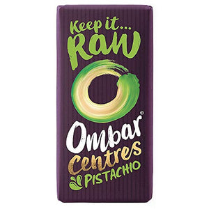 Ombar Pistachio Centre in Dark Chocolate 35g (Pack of 10)