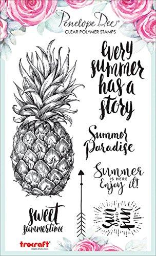 Penelope Dee Pineapple Summer Breeze Stamp