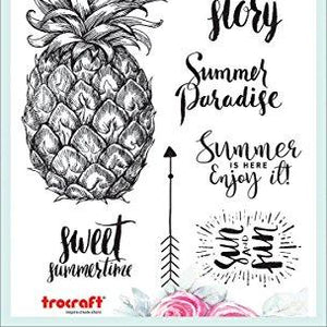 Penelope Dee Pineapple Summer Breeze Stamp