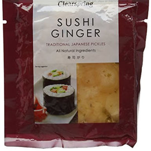 Clearspring Sushi Ginger 50 g (Pack of 5)