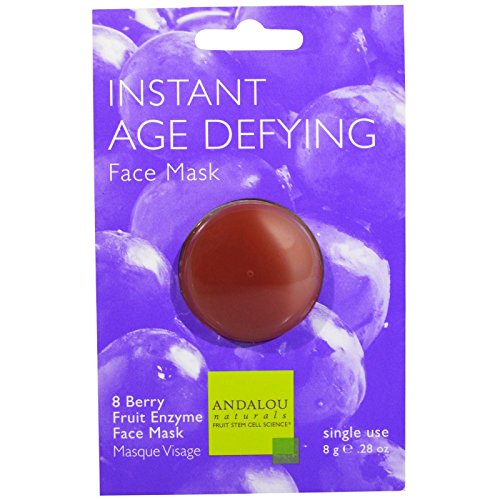 Instant Age Defying, 8 Berry Fruit Enzyme Face Mask - Andalou Naturals