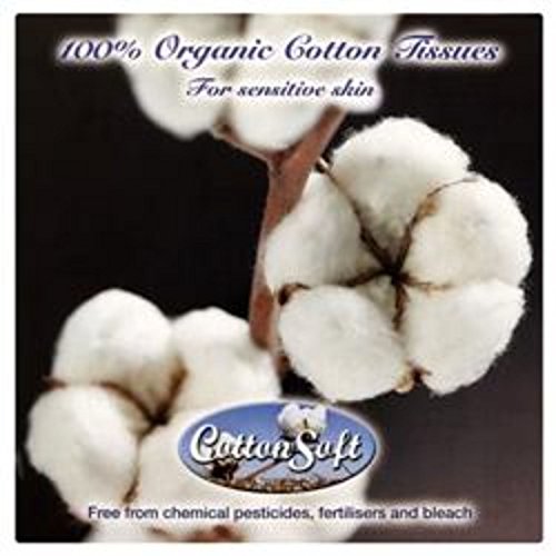 Cotton Soft 100% Organic Tissue 56x3ply