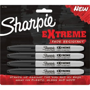 Sharpie Extreme Permanent Markers 4/Pkg-Black