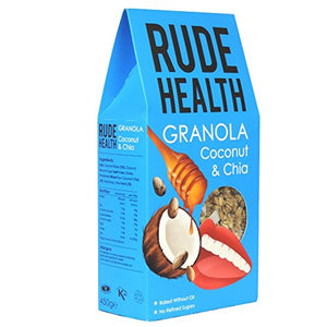 Rude Health - Coconut & Chia Granola (2 x 450g)