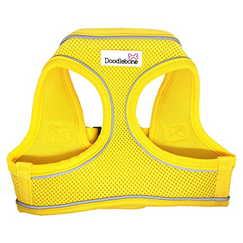Snappy Mesh Harness Yellow X-Small| Doodlebone
