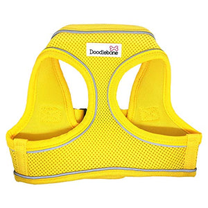 Snappy Mesh Harness Yellow X-Small| Doodlebone